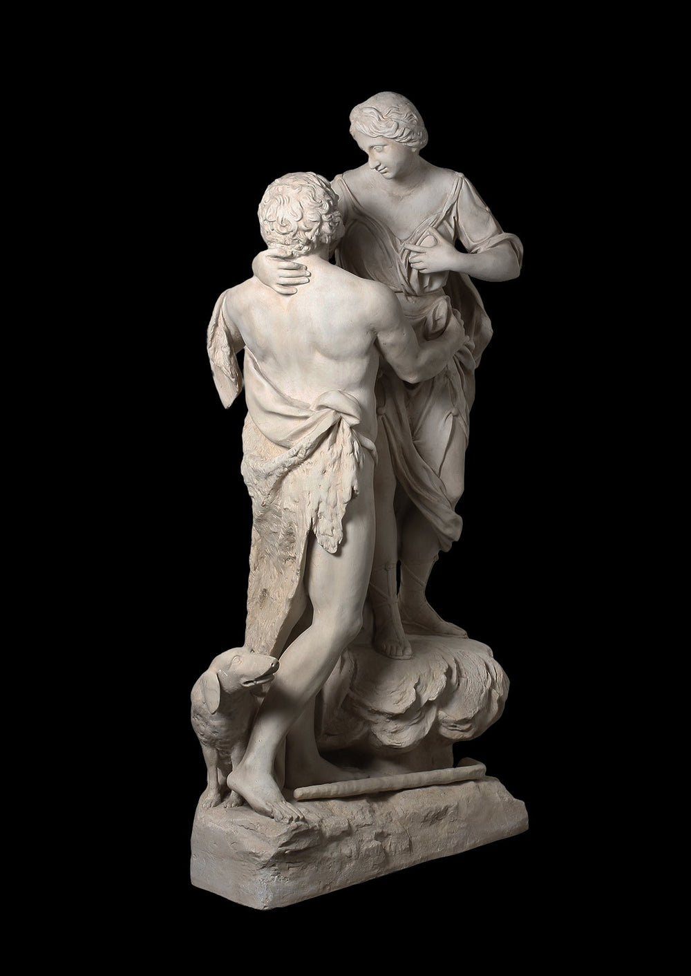 Liebespaar Lebensgrosse Statue (Gross)