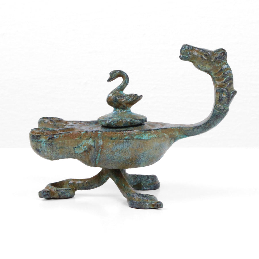 Römische Öllampe (Bronze)
