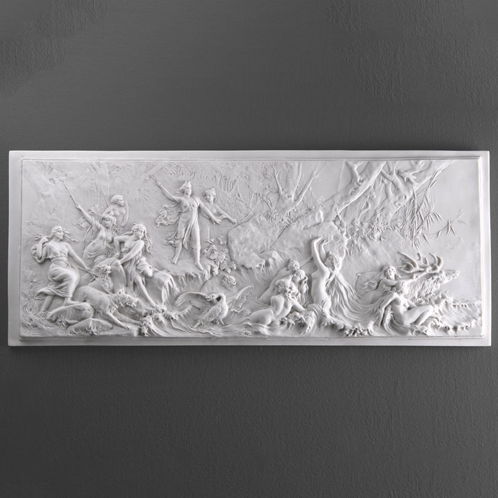 Relief Diana bei der Jagd