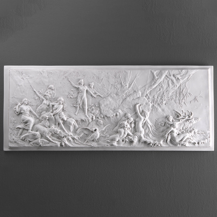 Relief Diana bei der Jagd