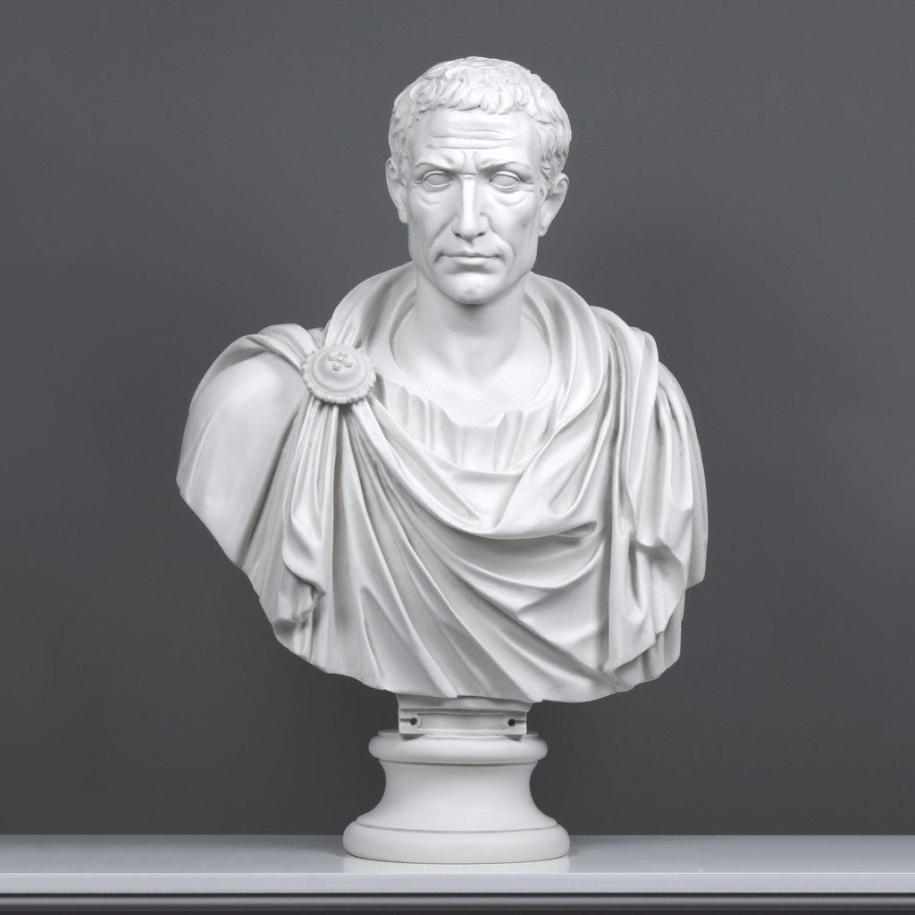 Julius Caesar Büste (in Toga)