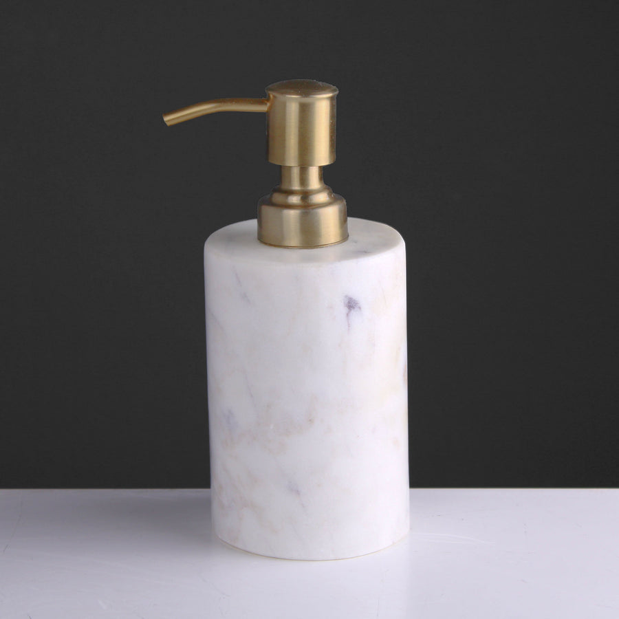Weisser Marmor Seifenspender
