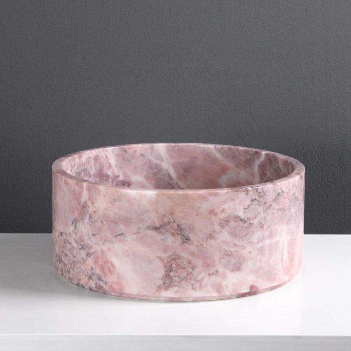 Marmor Hundenapf (Rosa)