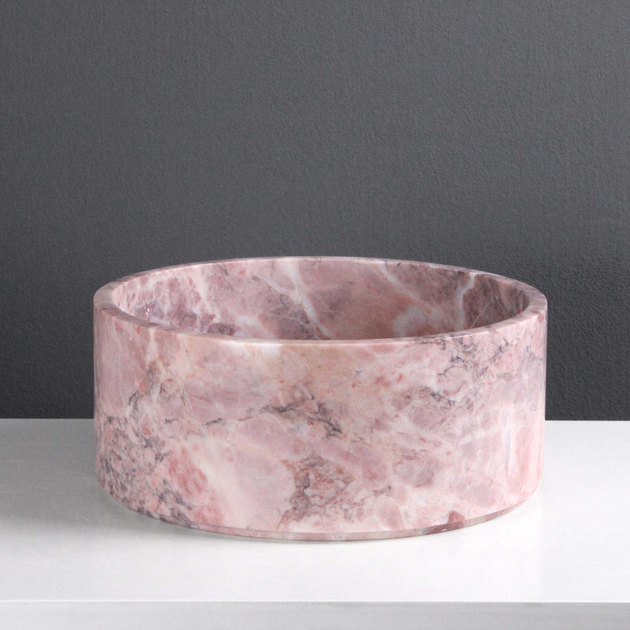 Marmor Hundenapf (Rosa)