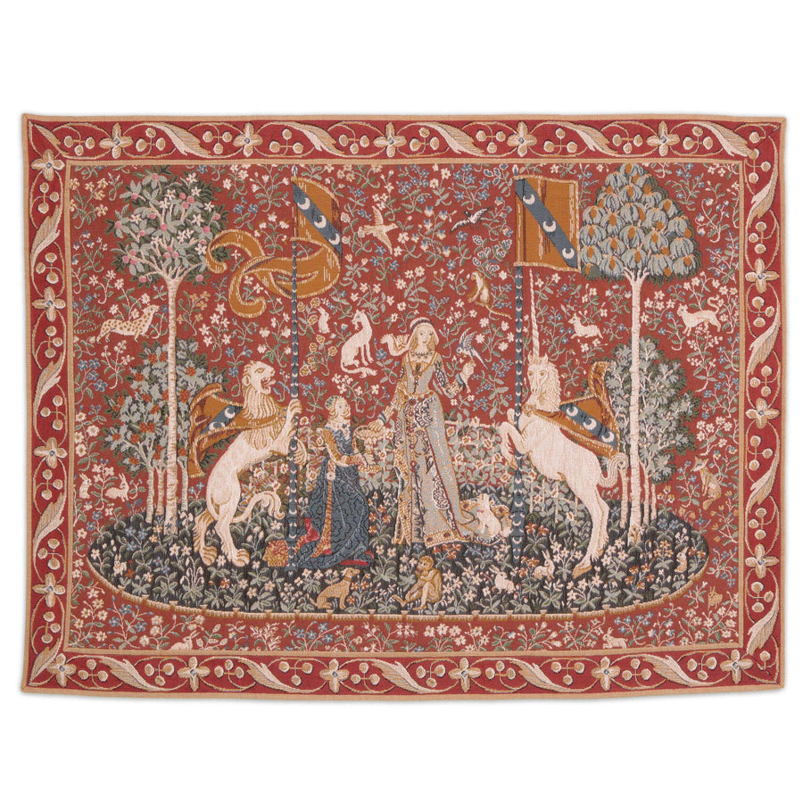 Der Geschmack – Gobelin Wandteppich (Jacquard gewebt)