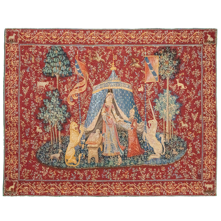 Die Dame und das Einhorn: À mon seul désir – Gobelin Wandteppich (Jacquard gewebt)
