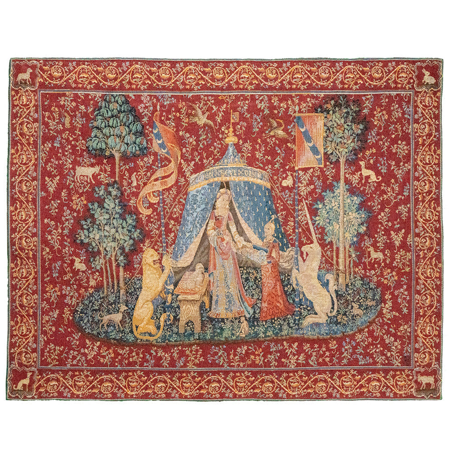 Die Dame und das Einhorn: À mon seul désir – Gobelin Wandteppich (Jacquard gewebt)