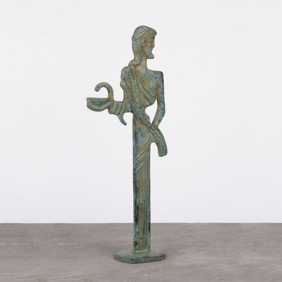 Asklepios Statue (Bronze) – Gott der Heilkunst