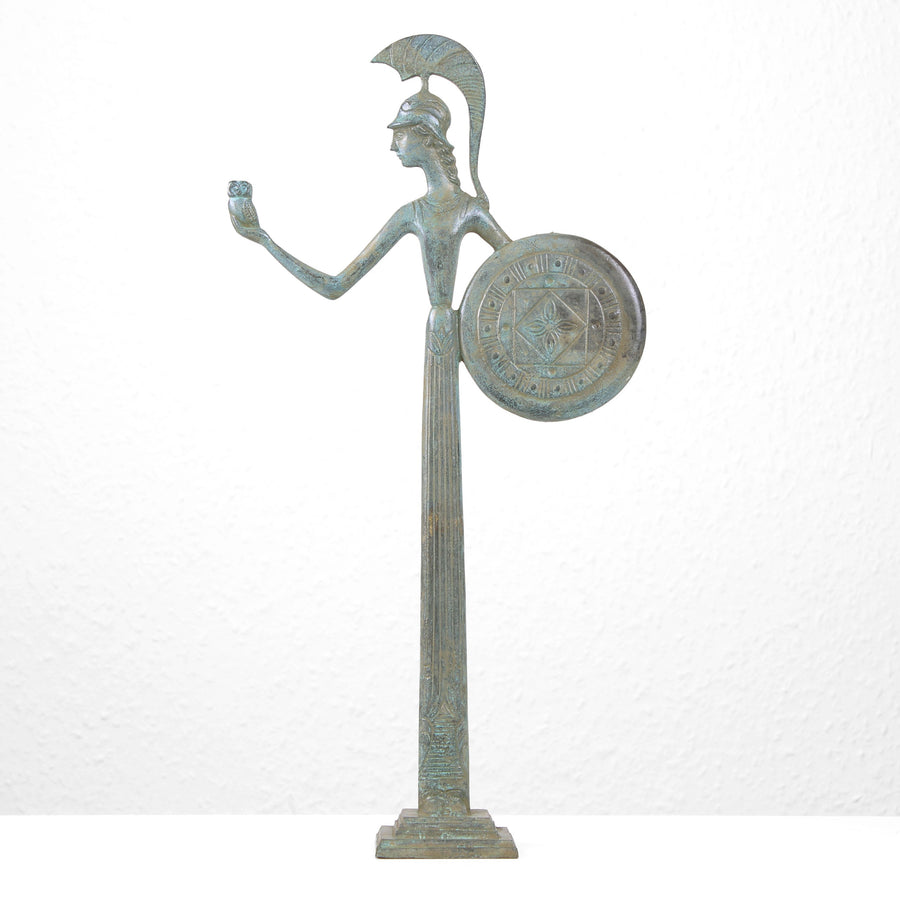 Athena Statue – Griechische Bronze Skulptur