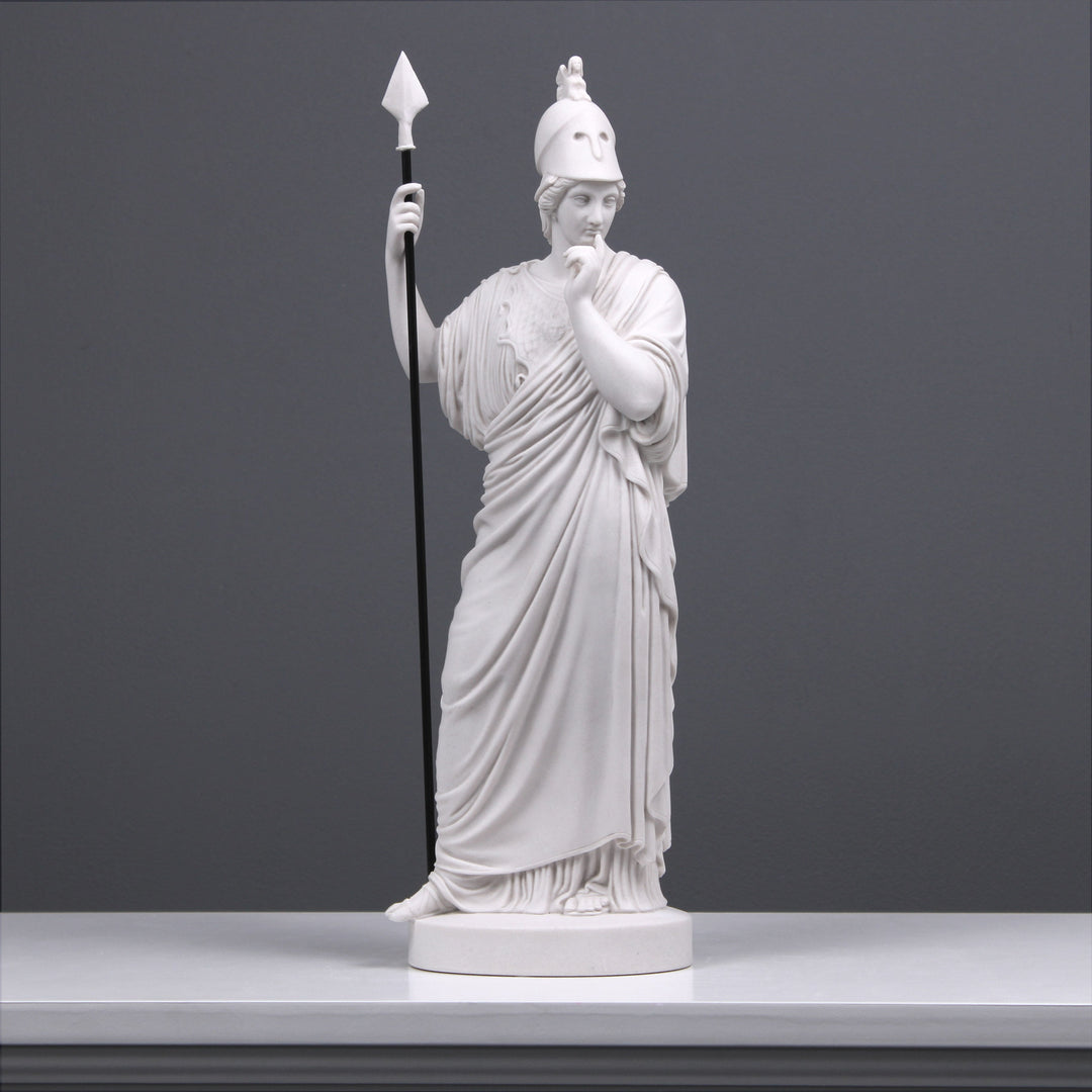 Athena Statue mit Speer Figur der Athena Giustiniani
