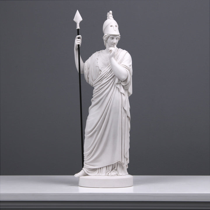 Athena Statue mit Speer Figur der Athena Giustiniani