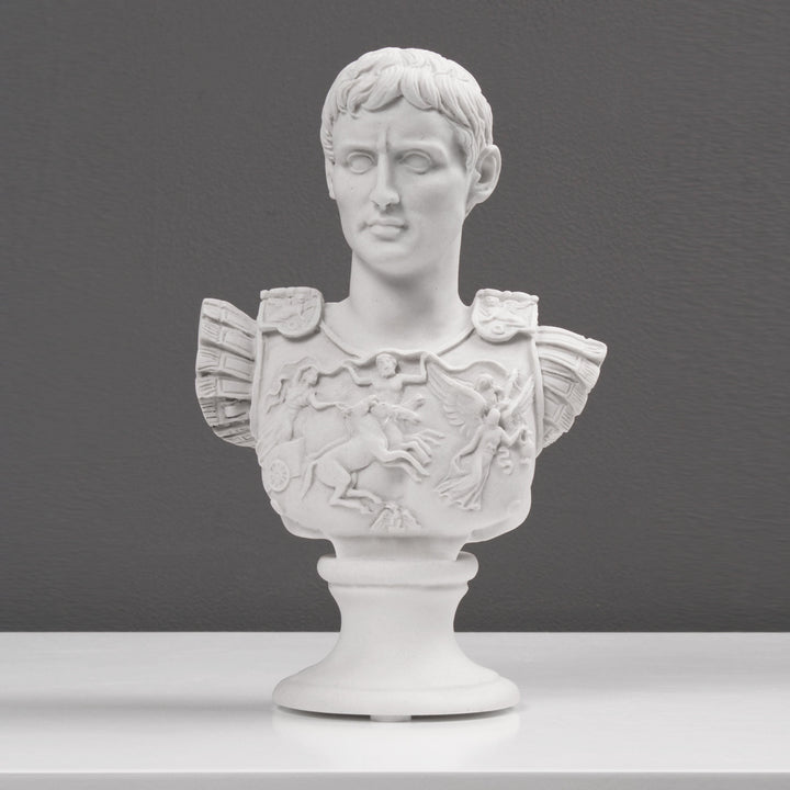 Augustus Caesar Büste als Centurio von Primaporta (Klein)