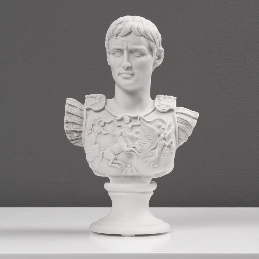 Augustus Caesar Büste als Centurio von Primaporta (Klein)