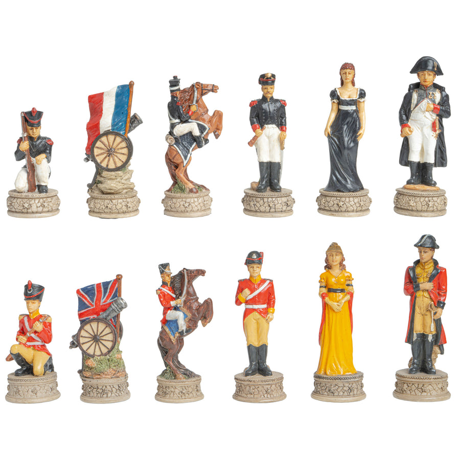 Themenschachspiel Schlacht bei Waterloo