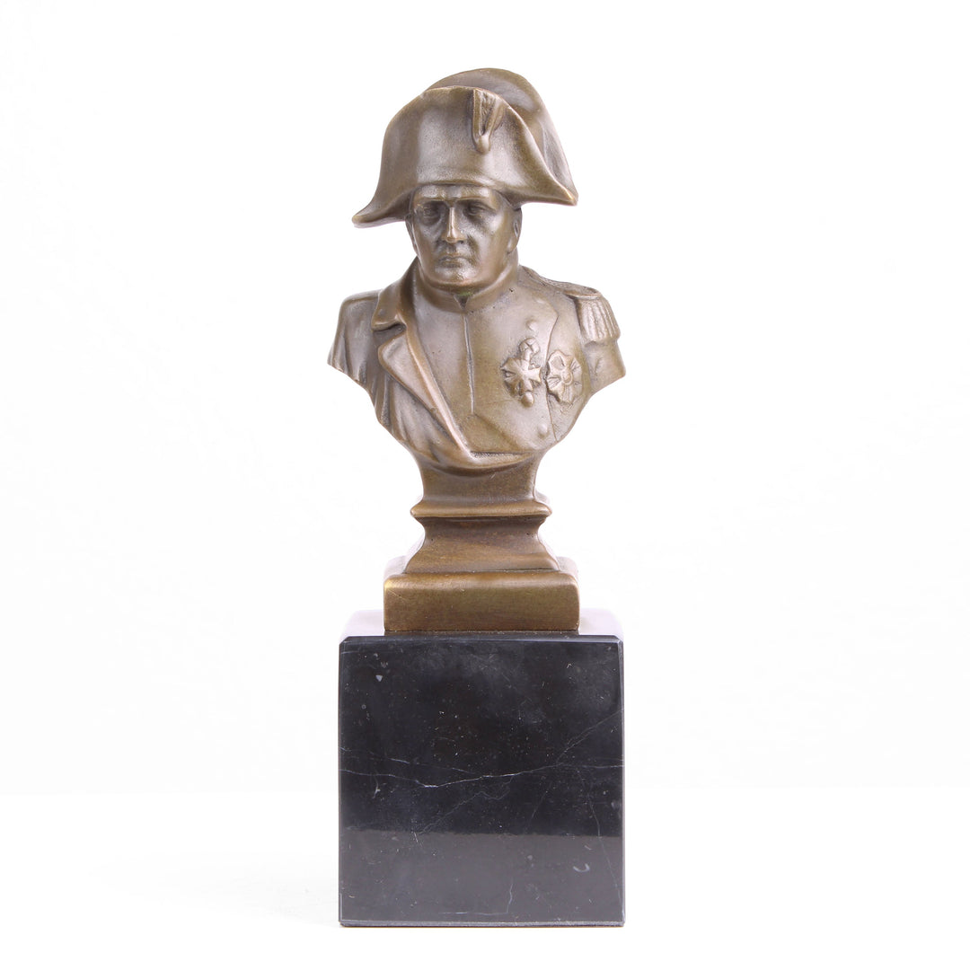 Napoleon Büste als General (Bronze, Wachsguss)