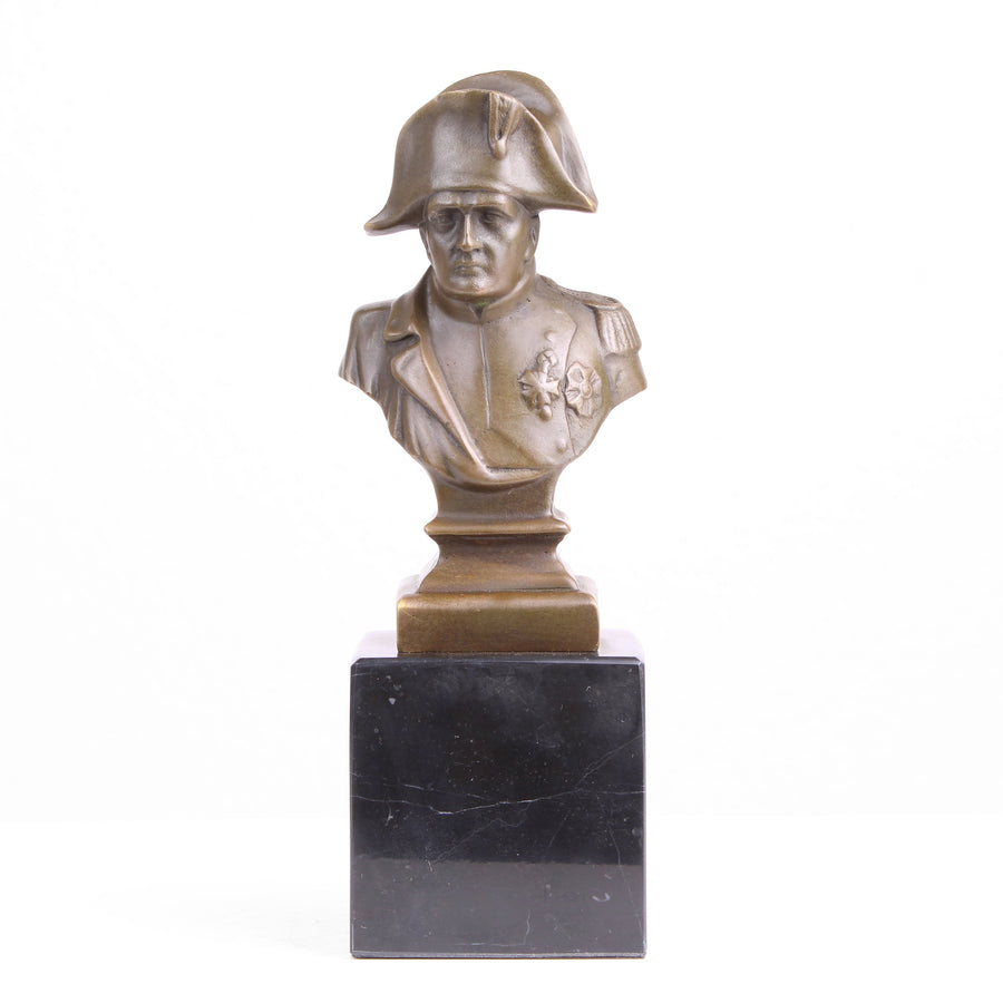 Napoleon Büste als General (Bronze, Wachsguss)