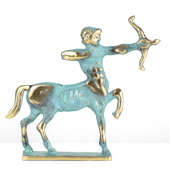Zentaur Statue — Schütze der griechischen Mythologie (Messingskulptur)