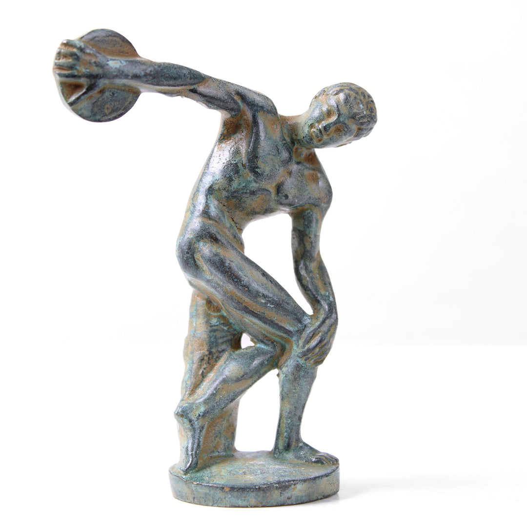 Diskuswerfer Statue (Bronze)