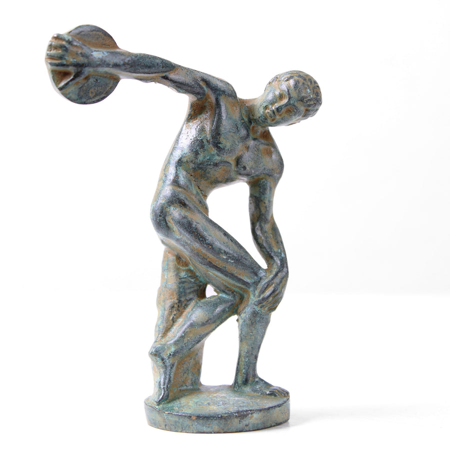 Diskuswerfer Statue (Bronze)