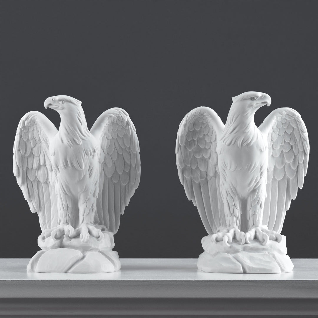 Adler Buchstützen (Symbol für Freiheit und Stärke)