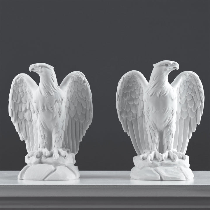 Adler Buchstützen (Symbol für Freiheit und Stärke)
