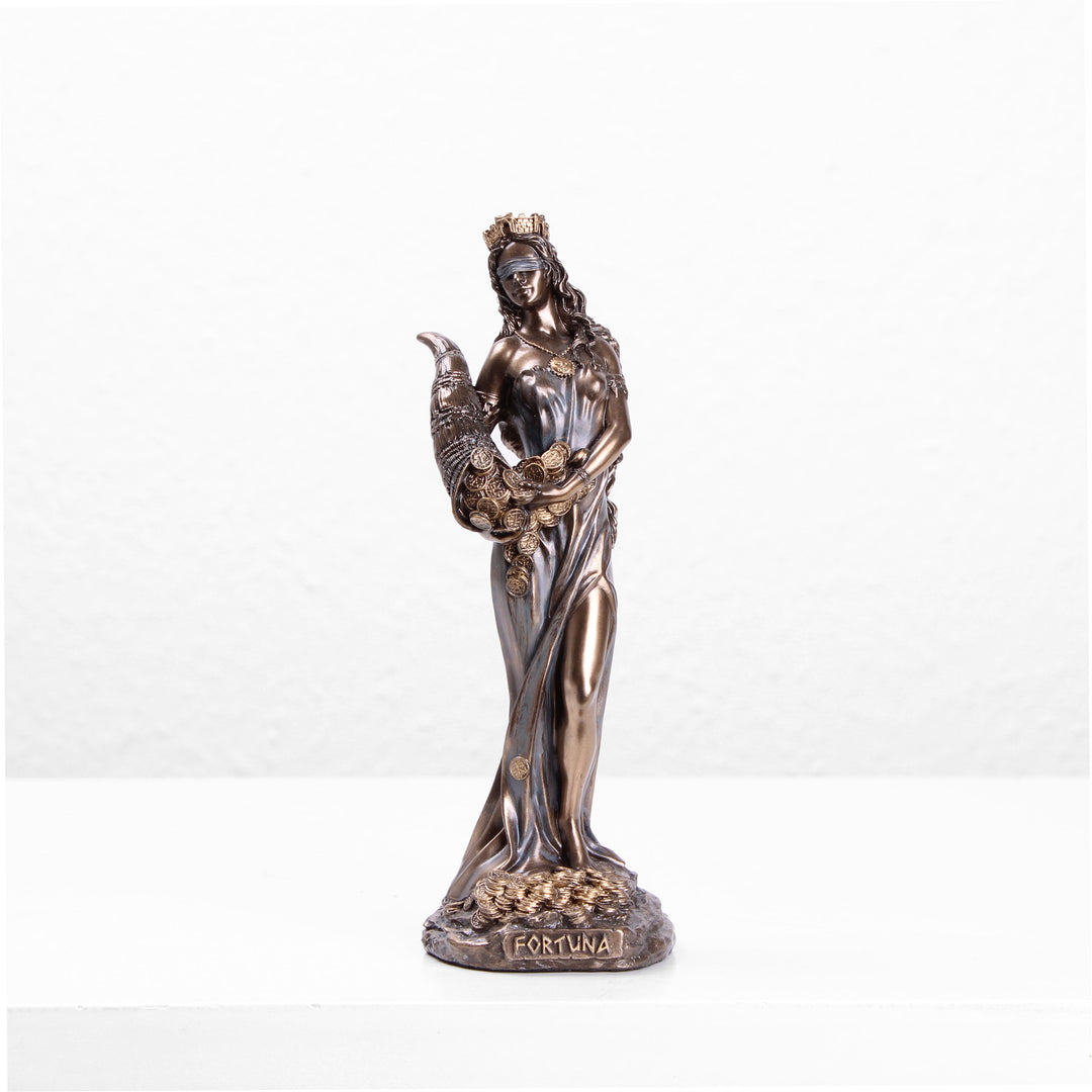 Fortuna Skulptur (Kaltguss-Bronze Statue)