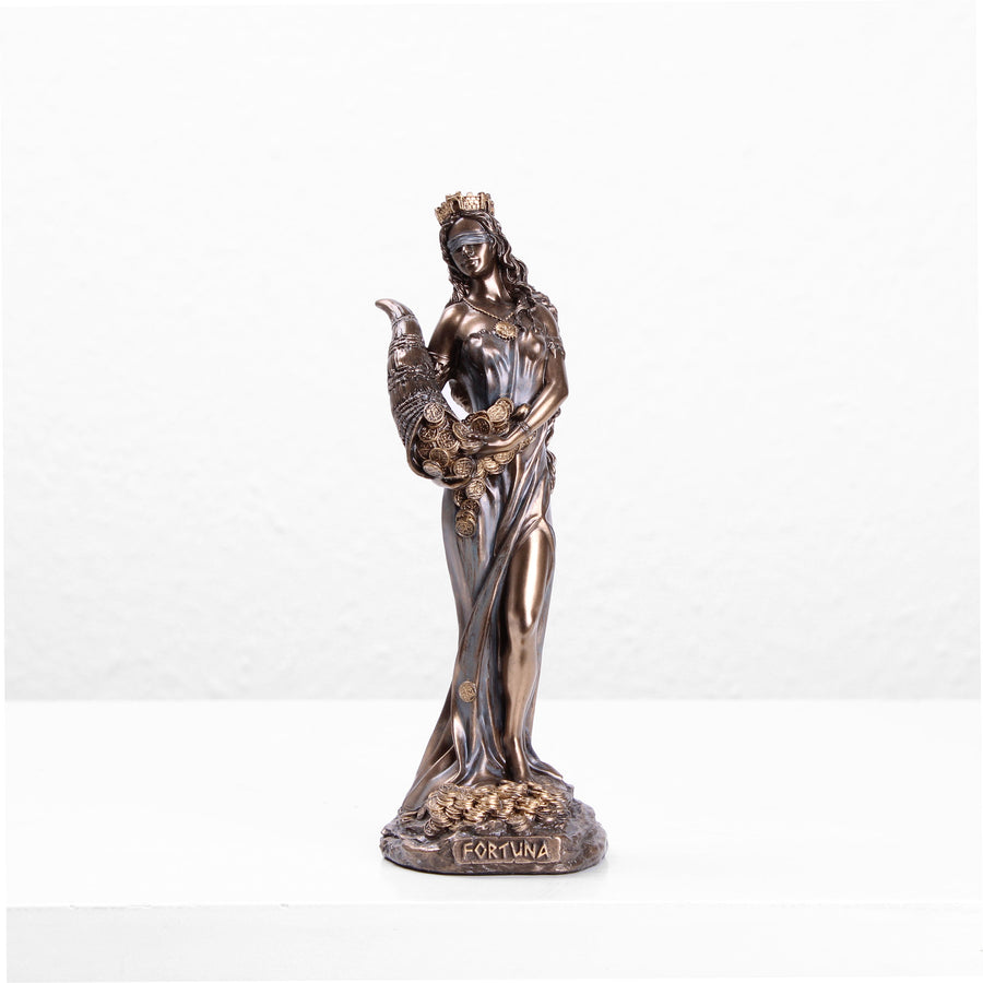 Fortuna Skulptur (Kaltguss-Bronze Statue)