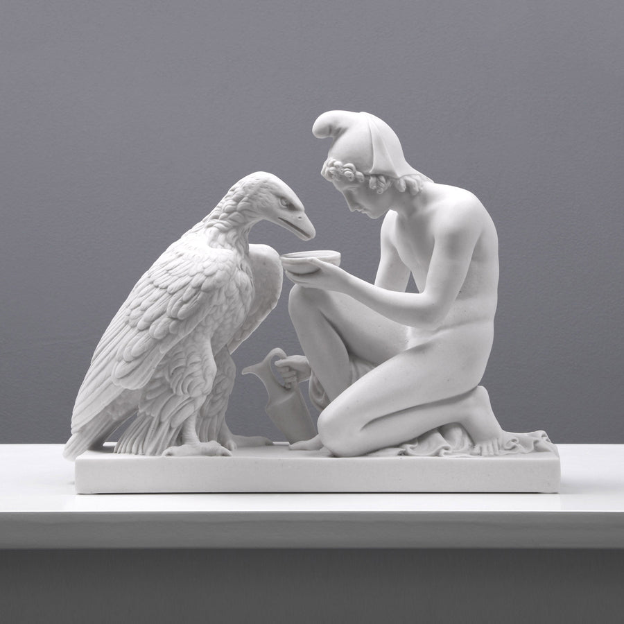 Ganymed und der Adler Statue (Klein)