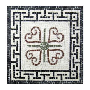 Geometrisches Fries Marmor-Mosaik