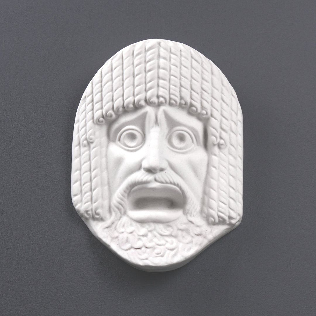 Griechische Theatermaske – Wanddeko Skulptur