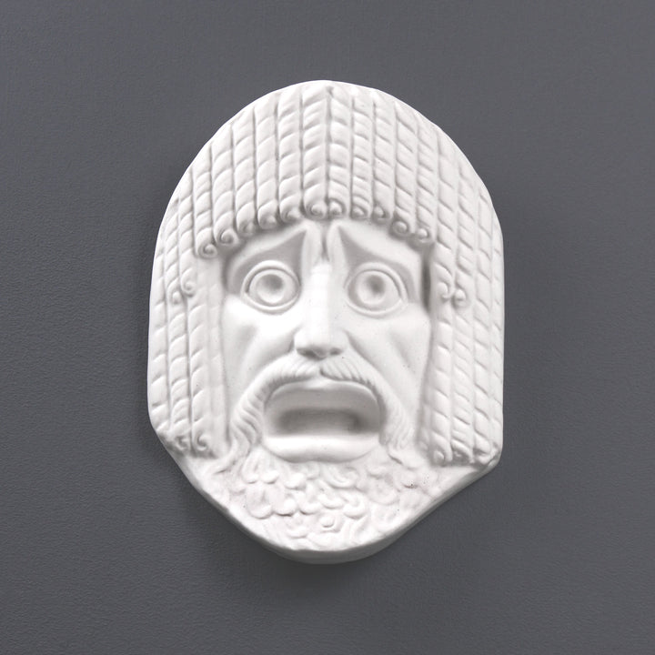 Griechische Theatermaske – Wanddeko Skulptur