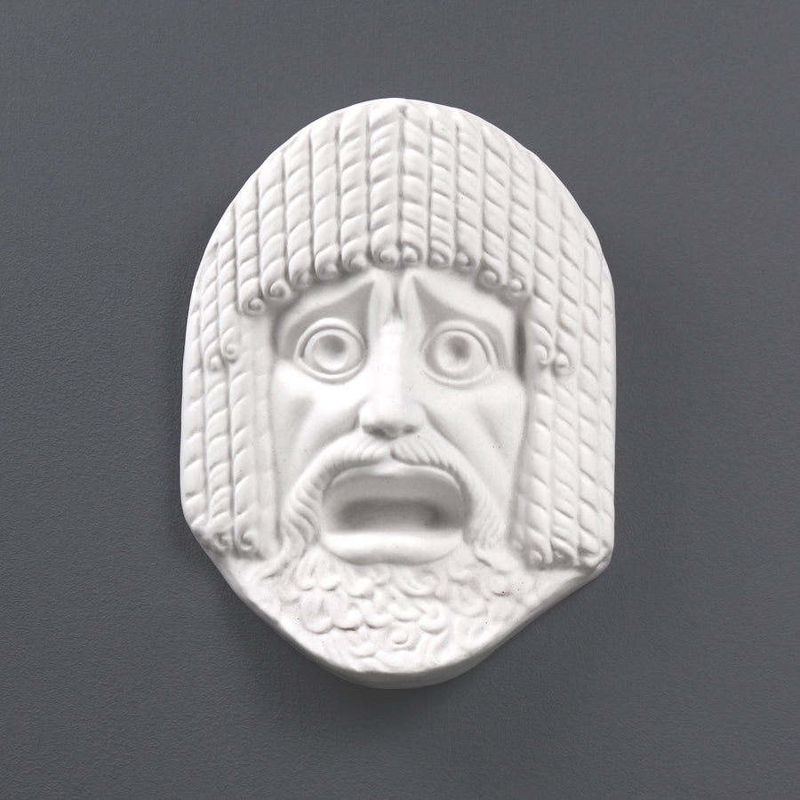 Griechische Theatermaske – Wanddeko Skulptur