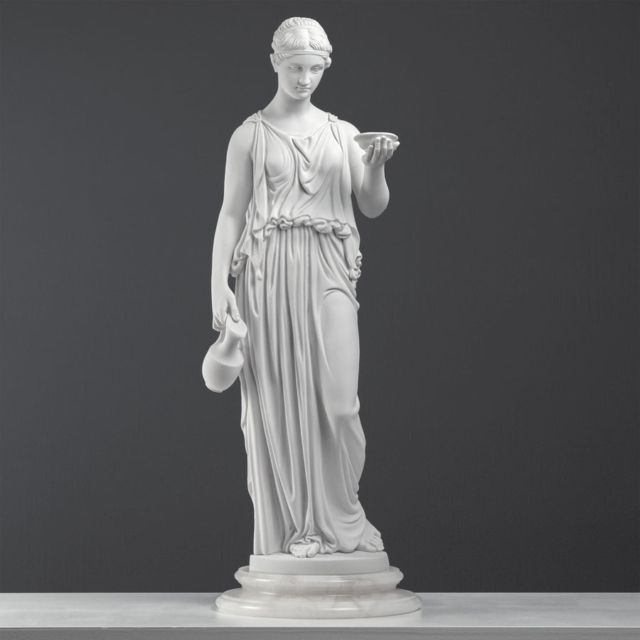 Hebe Figur (Göttin der Jugend, Neoklassisches Modell nach Thorvaldsen)