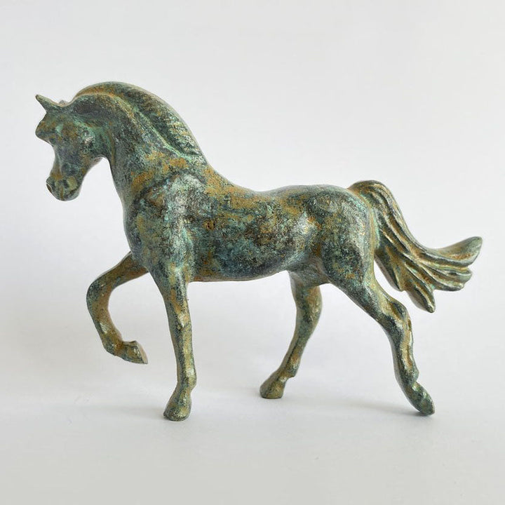 Pferd Statue (Bronze, Klein)