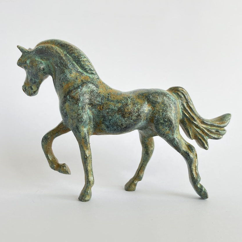 Pferd Statue (Bronze, Klein)