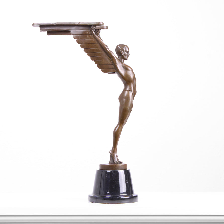 Ikarus Statue (Griechische Mythologie, Bronze, Wachsguss)