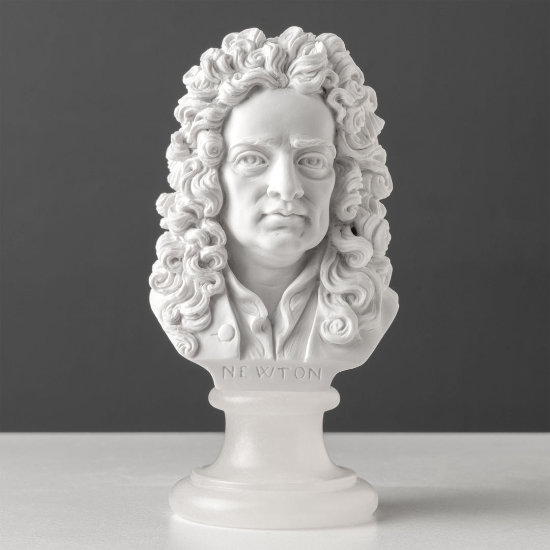 Buste von Isaac Newton – Vater der klassischen Physik