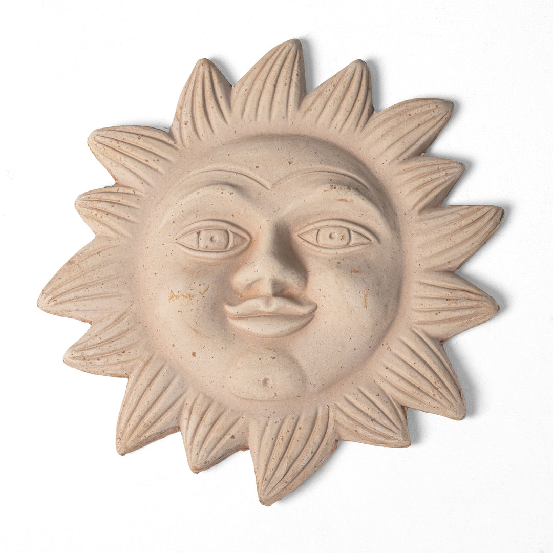Italienisches Terrakotta Sonnenrelief