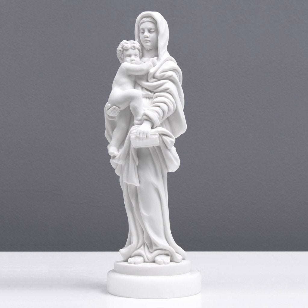 Madonna und Kind Statue (Madonna delle Arpie von Andrea del Sarto)
