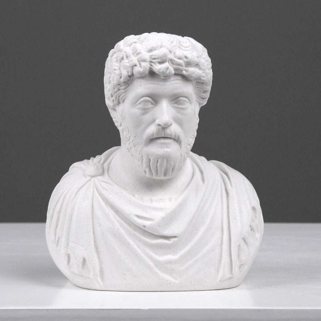 Marcus Aurelius Büste – Buchstütze, Klein