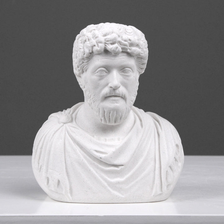 Marcus Aurelius Büste – Buchstütze, Klein