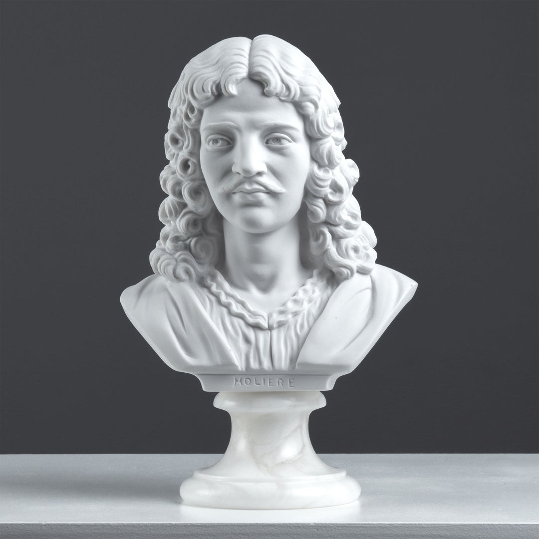 Molière Büste — Meister der französischen Komödie