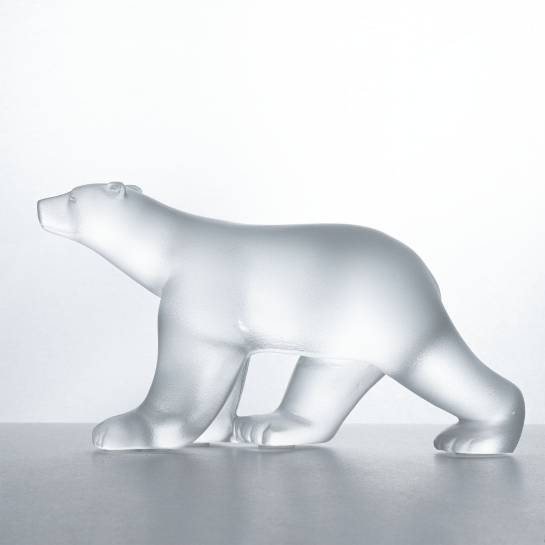 Kleine Eisbär Statue (Ours Blanc von François Pompon)