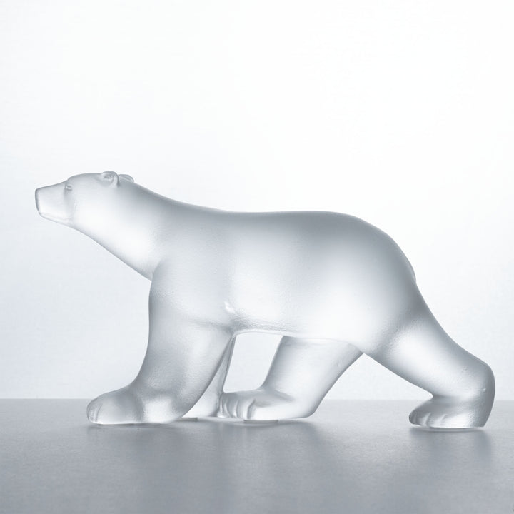 Kleine Eisbär Statue (Ours Blanc von François Pompon)