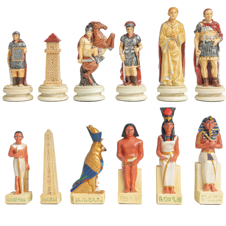 Themenschachspiel Römer vs Ägypter