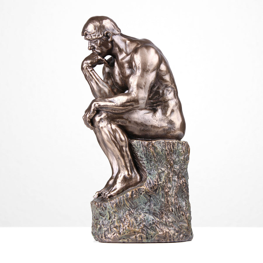 Der Denker von Rodin (Bronzierte Skulptur aus Kunstharz)