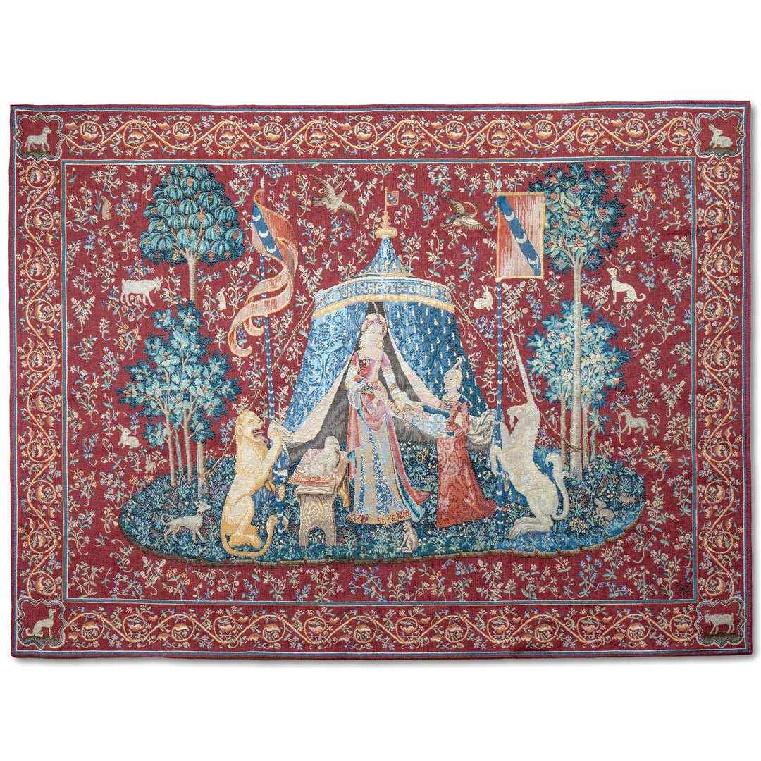 Die Dame und das Einhorn: À mon seul désir – Gobelin Wandteppich (Jacquard gewebt)