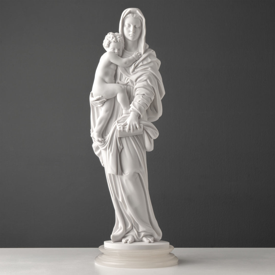 Statue der Jungfrau mit Kind – Madonna delle Arpie nach Andrea del Sarto
