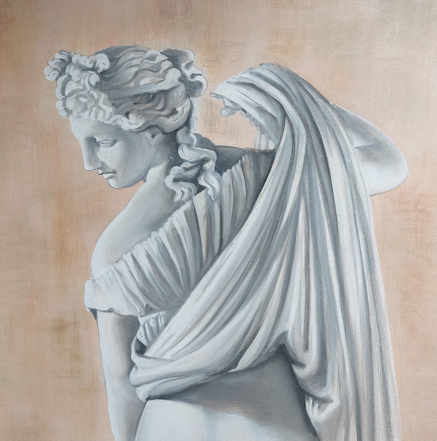 Aphrodite Kallipygos Fresko Gemälde