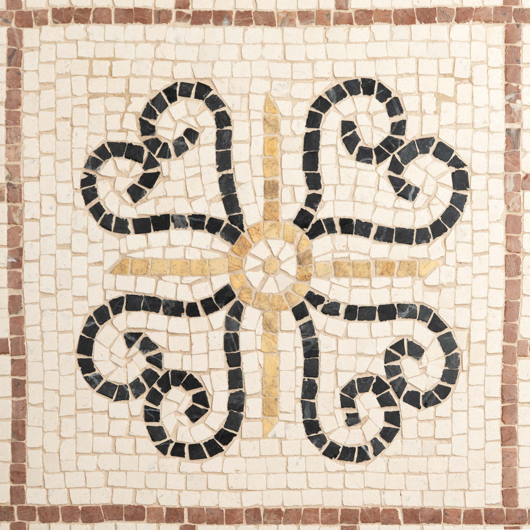 Geometrisches Fries Marmor-Mosaik